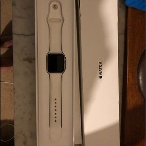 Apple watch series 1 white 38mm $125